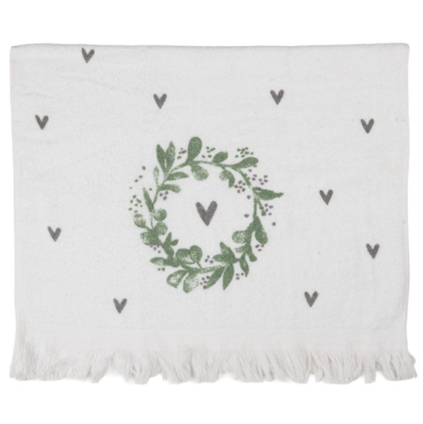 Pano Turco em Algodão com Coroa 40 x 66 cm