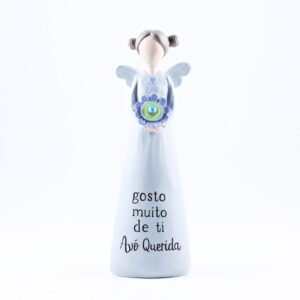 Anjo com Mensagem “gosto muito de ti Avó Querida"