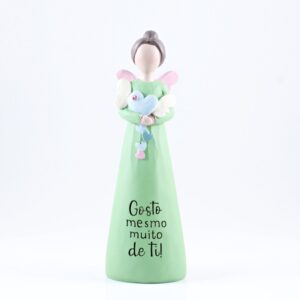 Anjo com Mensagem “Gosto mesmo muito de ti!"