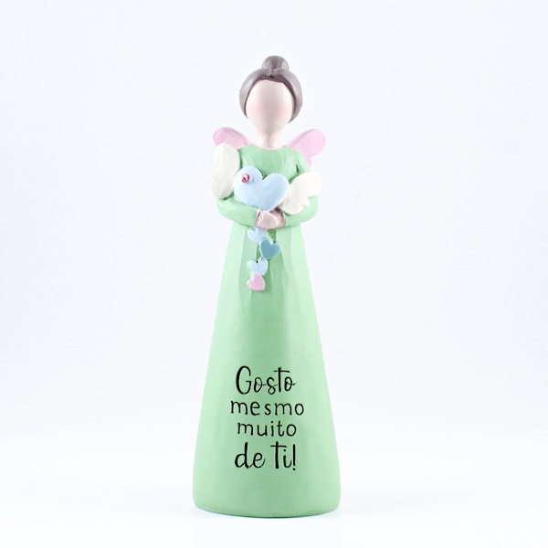 Anjo com Mensagem “Gosto mesmo muito de ti!"