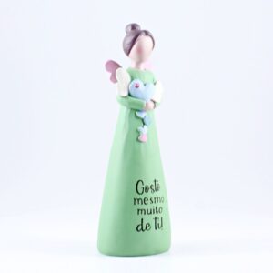 Anjo com Mensagem “Gosto mesmo muito de ti!"