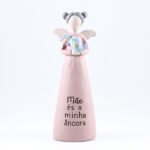 Anjo com Mensagem “Mãe és a minha âncora"
