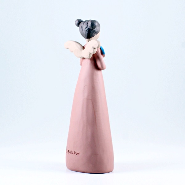 Anjo com Mensagem “Mãe és a minha âncora"