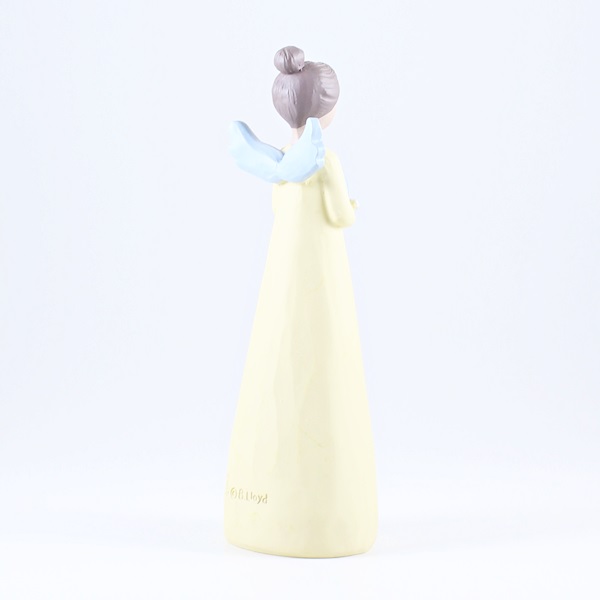 Anjo com Mensagem “o mundo é mais belo por fazeres parte dele!"