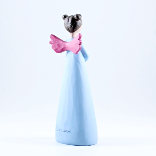 Anjo com mensagem: "és o meu Anjo da Guarda"