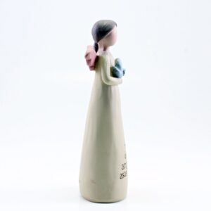 Anjo com Mensagem: "Avó és um anjo com asas invisíveis"