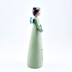 Anjo com Mensagem "que possas voar alto em direção à felicidade"