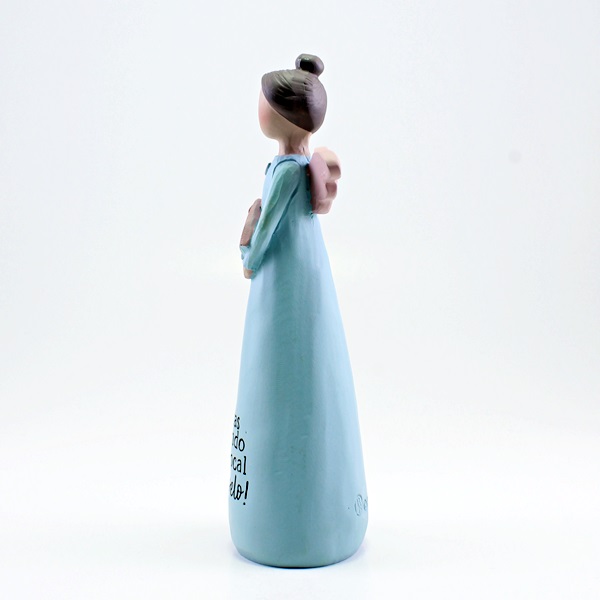 Anjo com Mensagem: "tornas o mundo num local mais belo!"