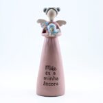 Anjo com Mensagem: "Mãe és a minha âncora"