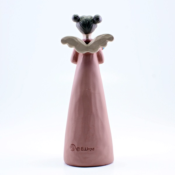 Anjo com Mensagem: "Mãe és a minha âncora"