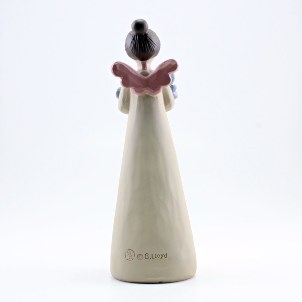 Anjo com Mensagem: "Filha carinhosa, meiga e ternurenta!"