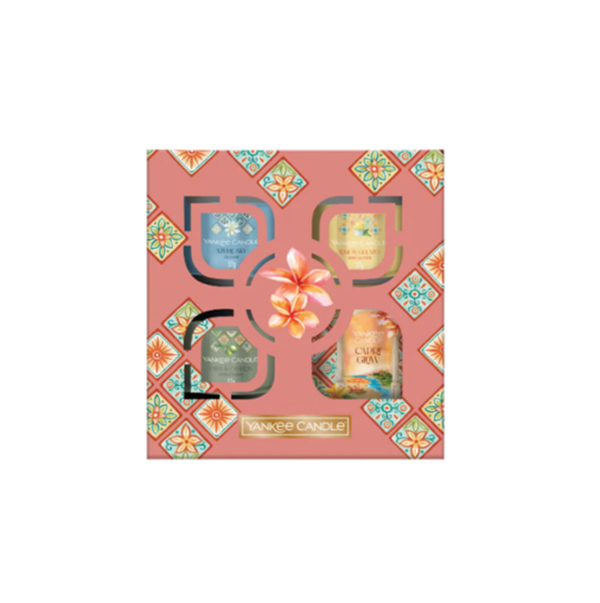 Conjunto Aromático Yankee Candle – Tumbler & Trio de Votives Conjunto Aromático Yankee Candle – Tumbler & Trio de Votives