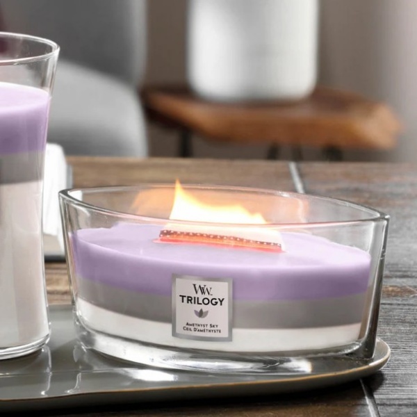 Vela Elipse Amethyst Sky Trilogy Woodwick