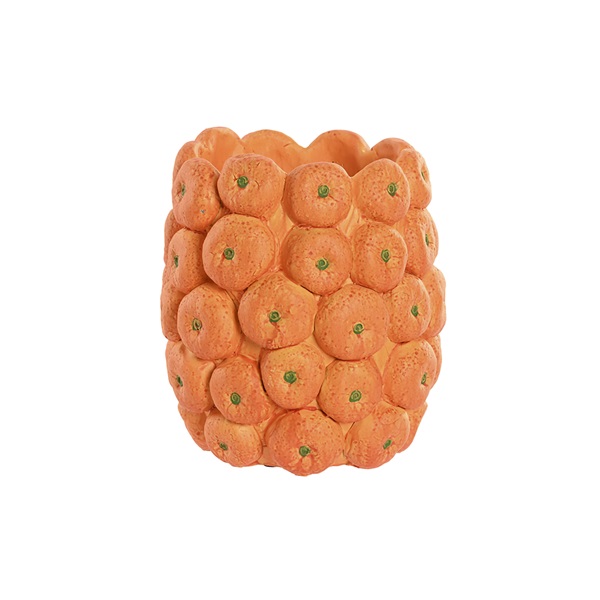 Vaso Decorativo com Laranjas