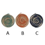 Individuais Redondos em Fibra Natural Trançada