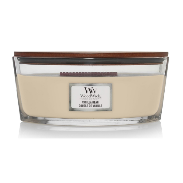 Vela Elipse Vanilla Bean Woodwick