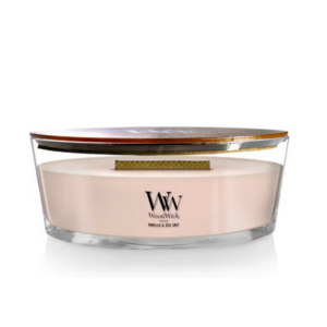 Vela Elipse Vanilla & Sea Salt WoodWick