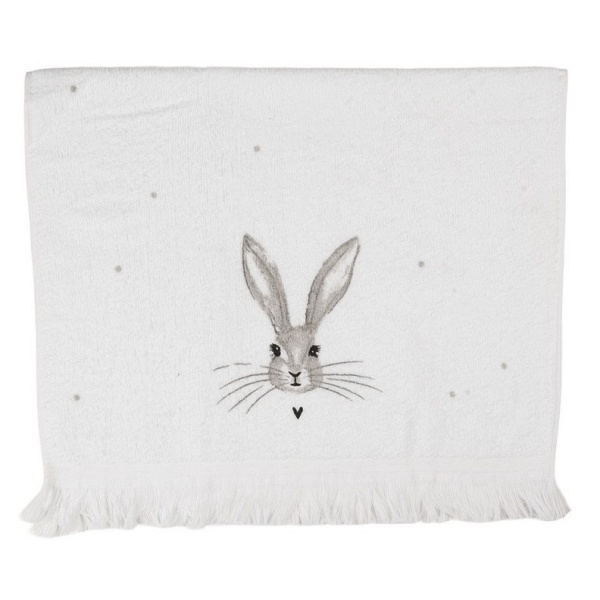 Pano Turco em Algodão com Coelho 40 x 66 cm