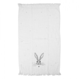 Pano Turco em Algodão com Coelho 40 x 66 cm