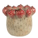 Vaso Decorativo Morangos Silvestres