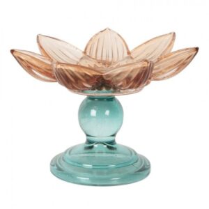 Castiçal Flor 14x10 cm – Clayre & Eef