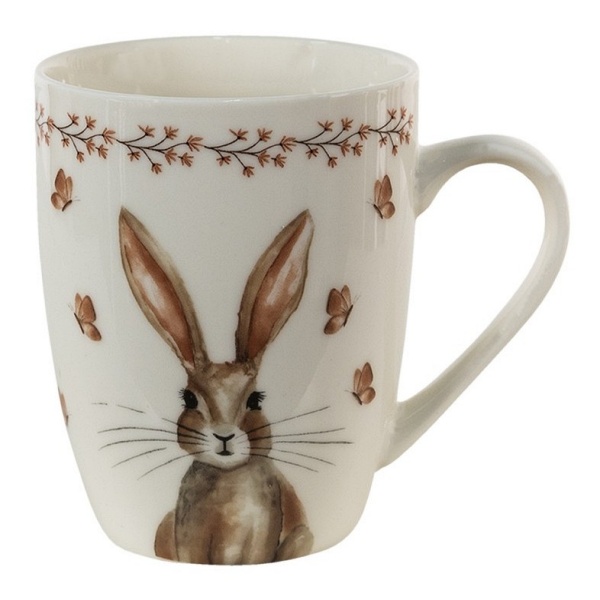 Caneca Rustic Easter Bunny
