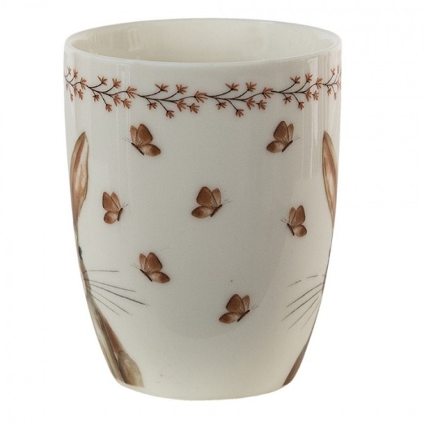 Caneca Rustic Easter Bunny