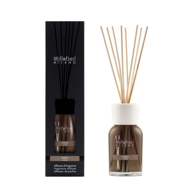 Difusor Mikado de Aromas Millefiori Milano Ombra