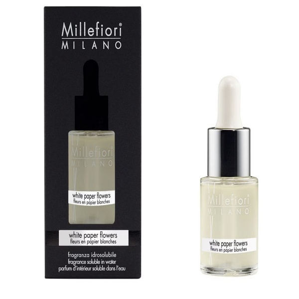 Óleo Perfumado Millefiori Milano White Paper 15ml