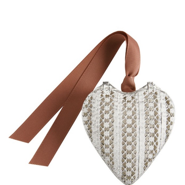 Coração Perfumado Decorativo Rose Élixir com Caixa Metálica