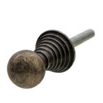 Puxador de Porta em Ferro (2 cm)