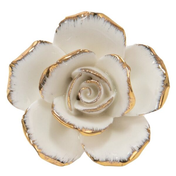 Puxador de Porta em Formato de Flor