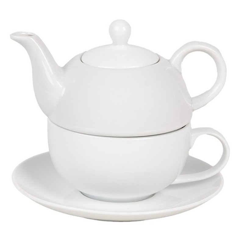 Conjunto de Chá Para uma Pessoa (350ml)