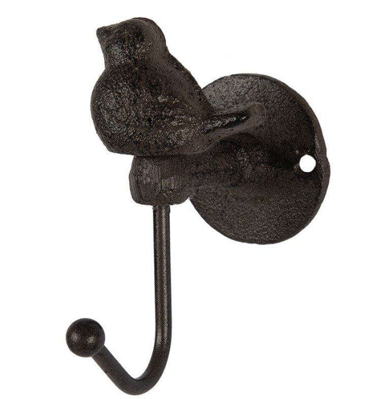 Cabide de Parede Pássaro (5x9x10 cm)