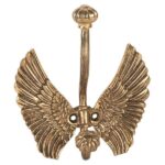 Gancho de Parede em Formato de Asas (12x6x13 cm)