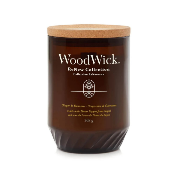 Vela WoodWick ReNew Collection- Ginger and Tumeric