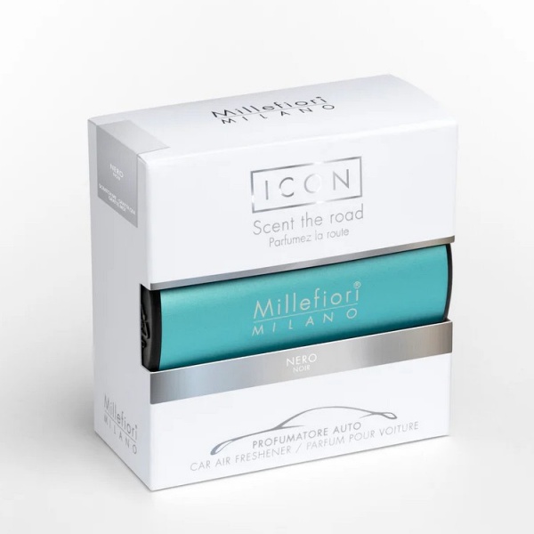 Difusor Auto Millefiori Milano Clássico- Nero Difusor Auto Millefiori Milano Clássico- Nero