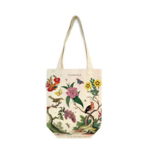 Tote Bag Cavallini 33x40.5cm Floreale