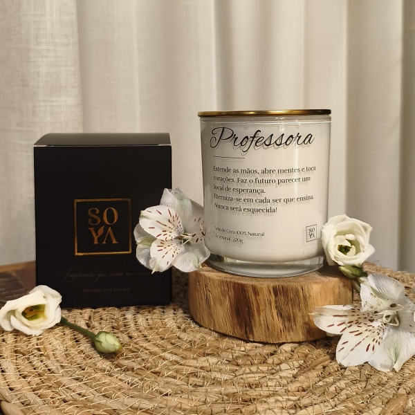 Vela de Soja "Professora"- Soya