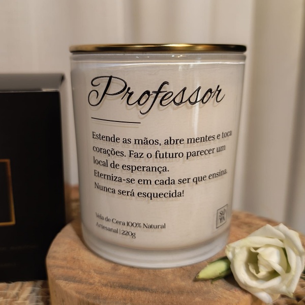 Vela de Soja "Professor"- Soya