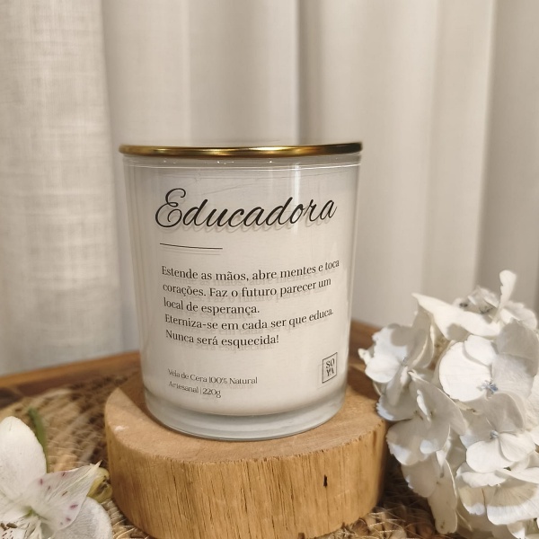 Vela de Soja "Educadora"- Soya