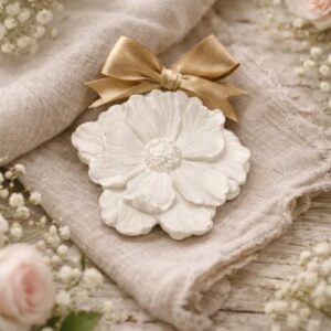 Rosa em Gesso Perfumado- Soya