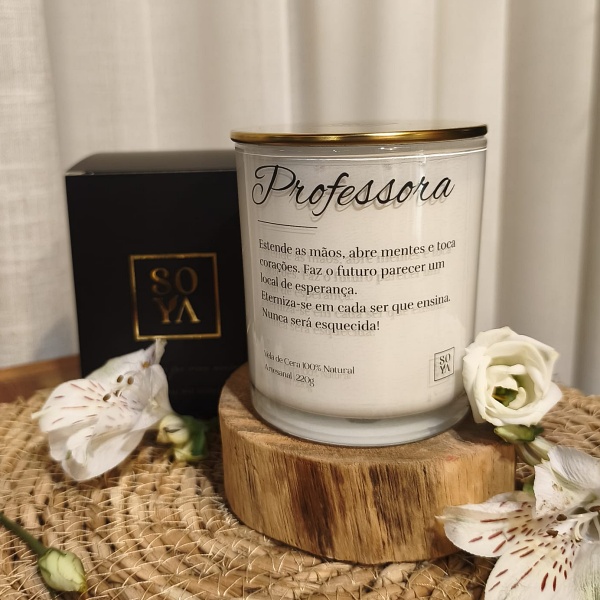 Vela de Soja "Professora"- Soya