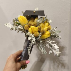 Ramo de Finalistas Amarelo & Cinza