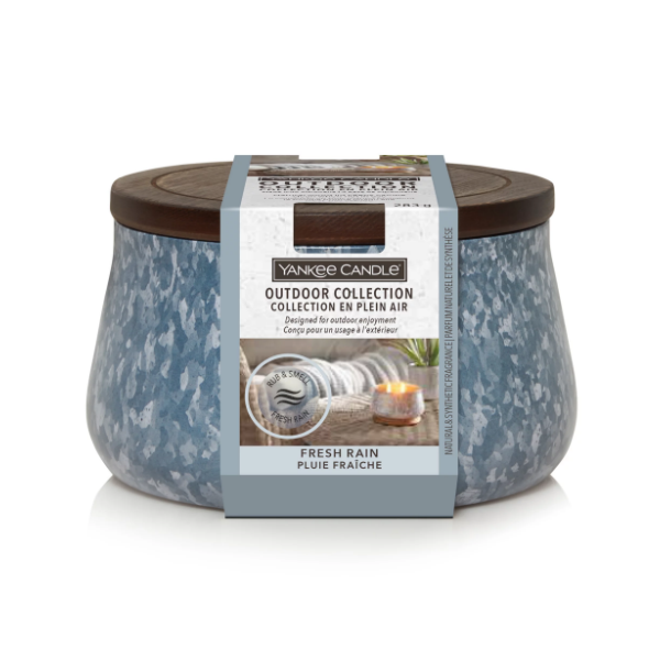 Vela Perfumada Exterior - Fresh Rain- Yankee Candle